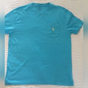 Polo T-shirt with yellow polo
